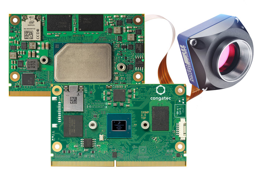 congatec e MATRIX VISION presentano una tecnologia di visione ad alta velocità basata su PCIe